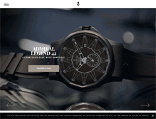 Tablet Screenshot of corum-watches.com